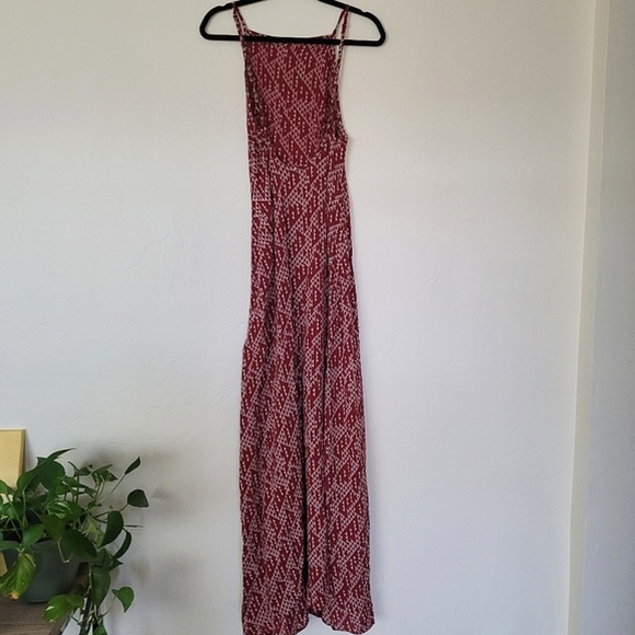 Stone Cold Fox Crepe Helmut Maxi Dress Size 1 - Picture 4 of 13